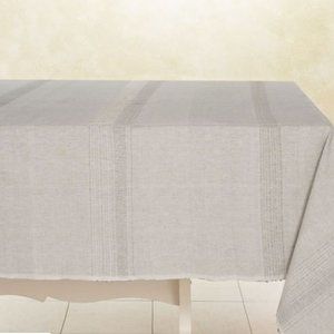 Handwoven Cotton Tablecloth sold by West Elm